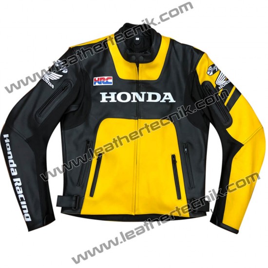 Leather jacket outlet honda